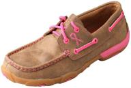 🐆 distressed leopard athletic girls' twisted driving moccasins logo