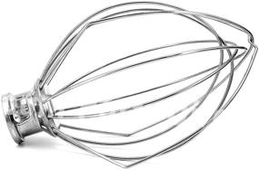 img 2 attached to 🍳 Whirlpool KitchenAid Stand Mixer: K5AWW 5 QT 7.25'' Wire Whip Stainless Steel - Efficient Whisking Tool!