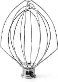 img 4 attached to 🍳 Whirlpool KitchenAid Stand Mixer: K5AWW 5 QT 7.25'' Wire Whip Stainless Steel - Efficient Whisking Tool!