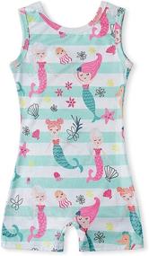 img 3 attached to 🤸 GuideZone Sparkly Tank Gymnastics Leotard for Girls - Quick Dry One-Piece Outfits with Shorts - Ages 3-7