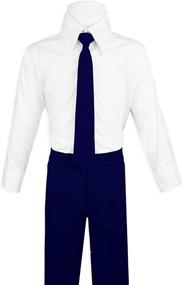 img 3 attached to 🤵 Stylish Boys Black Tuxedo for Young Youth: Premium Boys' Clothing