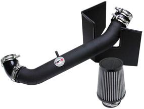 img 2 attached to HPS Performance Shortram Air Intake Kit 827-537WB – Enhanced with Black Heat Shield for Optimal Engine Performance