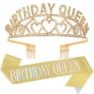 birthday queen aprince crowns decorations logo