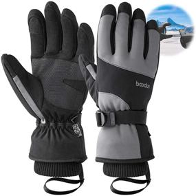 img 4 attached to 🧤 Bizzliz Waterproof Winter Gloves - Ultimate Protection for Outdoor Activities