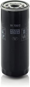 img 4 attached to 🔍 Mann-Filter W735/2 Spin-on Engine Oil Filter