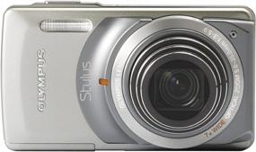 img 4 attached to 📷 Silver Olympus Stylus 7010 12MP Digital Camera with 7x Dual Image Stabilized Zoom and 2.7 inch LCD