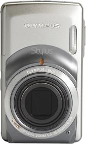 img 1 attached to 📷 Silver Olympus Stylus 7010 12MP Digital Camera with 7x Dual Image Stabilized Zoom and 2.7 inch LCD