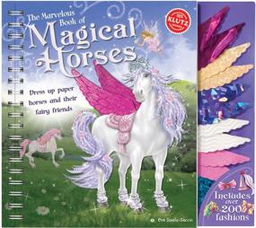 img 1 attached to 🐴 Marvelous Horses: Klutz's Magical Book for Horse Lovers