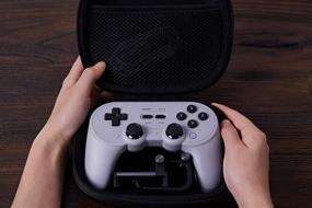 img 1 attached to 🎮 8Bitdo Classic Controller Travel Case for SN30 Pro+ & Pro 2 Controllers - Optimized for Nintendo Switch, PS5, PS4, Xbox One, and More!