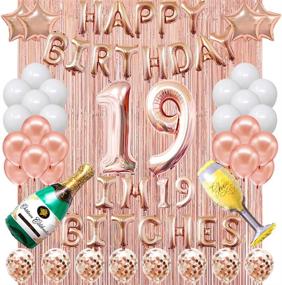 img 1 attached to Украшение на день рождения Confetti Balloons Party Rose