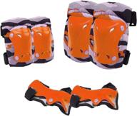 🛹 senston youth skateboard protective gear set - knee & elbow pads for boys and girls ages 3-12 - ideal for skating, rollerblading, skateboarding, cycling logo