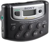 🎧 sony srf-m37w walkman: digital tuning weather/fm/am stereo radio in black - get the best of both worlds! logo