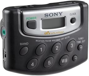 img 1 attached to 🎧 Сони SRF-M37W Walkman: Радиоприемник со стереозвуком, цифровой настройкой погоды/FM/AM в черном цвете — Получите лучшее из обоих миров!