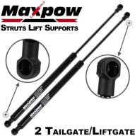 maxpow 6614 rear window glass lift supports for lr3 (set of 2) - compatible with upper window, high-quality struts & shocks (05-13) logo