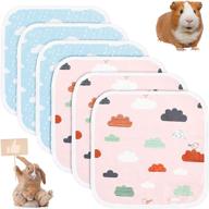 🐹 washable and reusable guinea pig cage liners - highly absorbent bedding for small animals logo