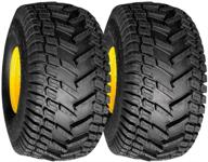 🔧 2 pack of marastar 20808-pk turf traction rear tire assembly replacements for john deere riding mowers, 20x8.00-8 logo