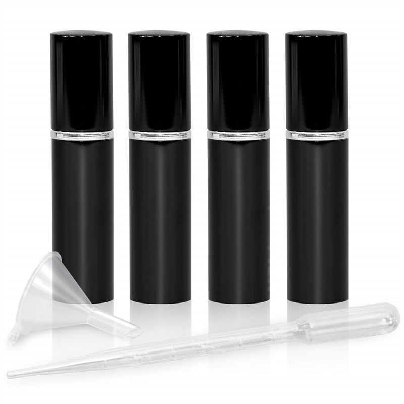 refillable atomizers metallic exterior interior 로고