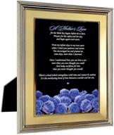 sentimental blue roses and heartwarming mom poem: perfect mother's gift for christmas or birthday! логотип