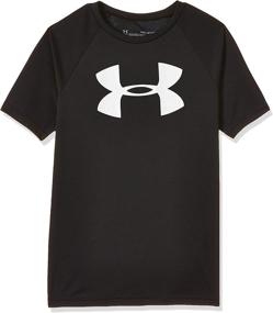 img 4 attached to 👕 Under Armour Boys' Tech Big Logo Tee for Gym, Short Sleeve Workout Shirt