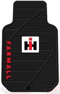 🚜 plasticolor ih international harvester farmall front floor mats - universal fit for car, truck, and suv - pair logo