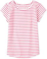 girl's clothing: childrens place striped layering sprucusahd logo