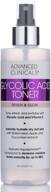 glycolic acid facial toner: renew aging, oily, and dry skin with natural extracts by advanced clinicals logo