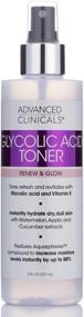 img 1 attached to Glycolic Acid Facial Toner: Renew Aging, Oily, and Dry Skin with Natural Extracts by Advanced Clinicals