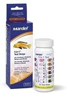 🐠 mardel 5-in-1 test strips for freshwater and saltwater aquariums logo