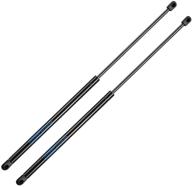 🔧 high-quality rear glass struts for 1997-2006 jeep wrangler - gas charged lift supports - window replacement shocks (pair / 2pc) logo