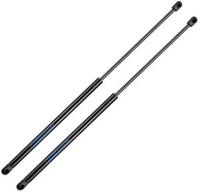 img 4 attached to 🔧 High-Quality Rear Glass Struts for 1997-2006 Jeep Wrangler - Gas Charged Lift Supports - Window Replacement Shocks (Pair / 2pc)