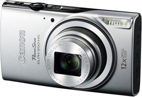 img 2 attached to 📷 Canon PowerShot ELPH 350 HS: Камера с Wi-Fi в серебристом цвете - Раскройте свои навыки фотографии!