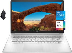 img 4 attached to 💻 New HP 17 Laptop 2021: 17" HD+ Anti-Glare Screen, Intel Core i5, 16GB RAM, 1TB SSD, Long Battery Life - Silver