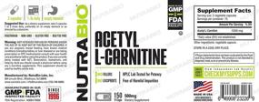 img 1 attached to NutraBio Acetyl L Carnitine ALCAR Supplement