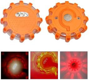 img 1 attached to 🚨 MTB Supply Дорожные LED-огни 3 шт. - Экстренные предупреждающие огни для автомобиля и грузовика - Мигающие безопасные огни