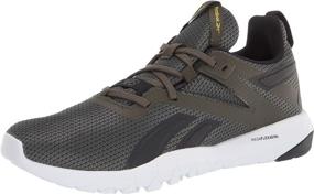 img 4 attached to 👟 Reebok FLEXAGON Royal Vector Yellow Men's Shoes: Performance meets Style!