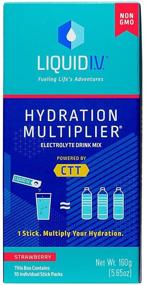 img 4 attached to 🍓 Liquid I.V. Strawberry Hydration Drink Mix, 0.56 oz, Pack of 10 - Electrolyte Multiplexer