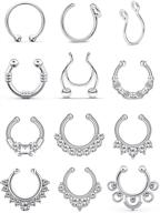 jenxnjsjo septum rings piercing piercings logo