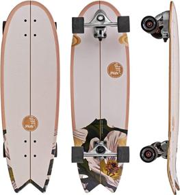 img 4 attached to 🛹 Enhance Your Ride with the Slide Surfskate Street Surf Skateboard: Experience Ultimate Maneuverability and Thrilling Skateboarding