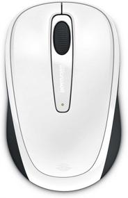 img 2 attached to 🖱️ Microsoft Wireless Mobile Mouse 3500 Limited Edition - White Gloss - GMF-00176: Enhancing Mobility and Style
