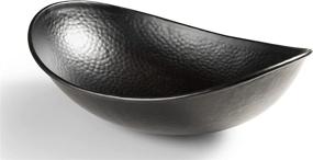 img 1 attached to 🚽 Stunning Monarch Abode 19186 Hand Hammered Matte Black Harbor Vessel Bathroom Sink (19 inches) - Durable and Stylish Choice for Modern Bathrooms