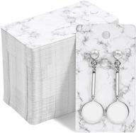 earring display marble design 200 pack logo