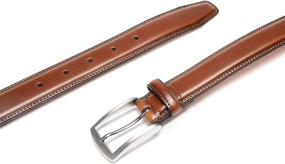 img 3 attached to 👔 Classic Elegance: Mark Fred Genuine Leather Handmade Men's Accessories