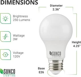 img 3 attached to Sunco Lighting 2700K Dimmable Indoor Industrial Electrical
