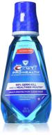 crest pro-health multi protection alcohol-free mouthwash: clean mint 16.9 fl oz (pack of 3) logo