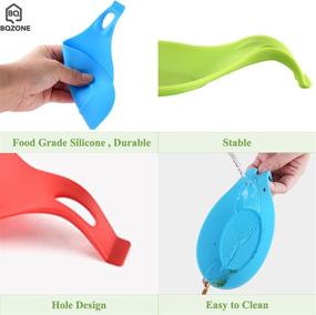 img 3 attached to 🥄 Kitchen Silicone Spoon Rest Holder: Mess-Free Cooking Solution