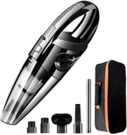 🔌 efficient handheld vacuum cleaner for car, home, and pet hair: cordless, portable, and rechargeable logo