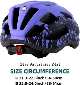 img 3 attached to 🚲 Premium Adult Bike Helmet | Road & Mountain Bicycle Helmet for Men, Women, and Youth | Available in 2 Sizes