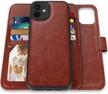 caseowl wallet case compatible for iphone 12/12 pro logo