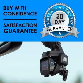 img 3 attached to 🚗 Rovi CL-6001: Magnetic Mount 1080p Full HD Panoramic Car Dash Camera with Wi-Fi, GPS, Loop Recording, and Impact Detection