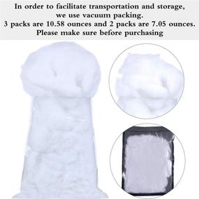 img 3 attached to ❄️ Shappy Christmas Fake Snow Decoration - Create a Winter Wonderland with Soft Fluffy Snow for Christmas Decorations, Village Displays, and Under The Christmas Tree (3 Bags)